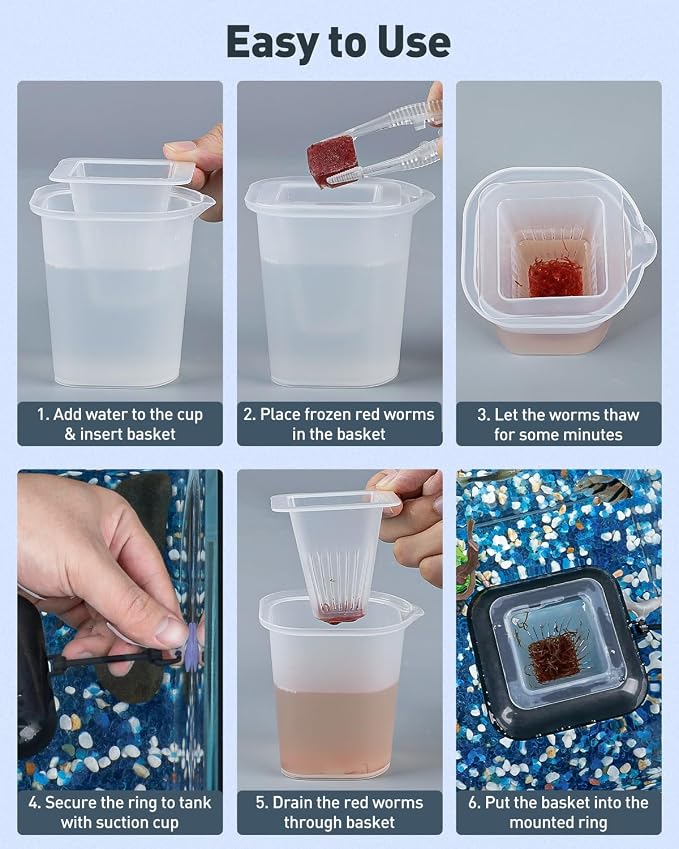 Pawfly Aquarium Bloodworm Feeder - Image 3