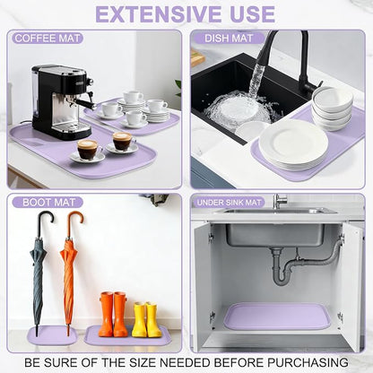 Silicone Pet Food Mat with Raised Edge - Image 8