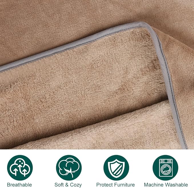 Onarway Dog Blanket Washable for Puppy: 4 Packs Dog Blankets 40”x28” - Image 4