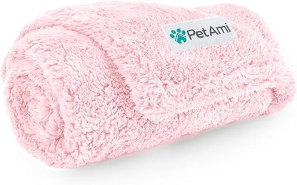PetAmi Fluffy Waterproof Dog Blanket by PetAmi