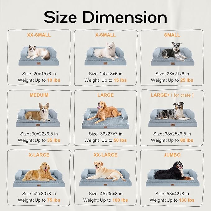 Extra Large Dog Bed-Orthopedic Waterproof XL Dog Bed - Image 2