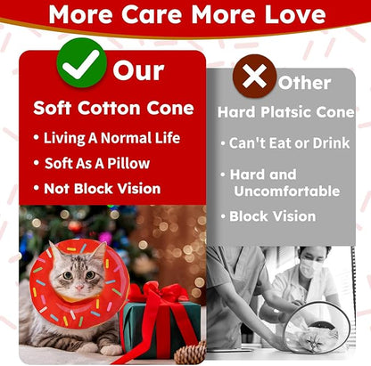 Cat Cone Collar Soft, Cat Recovery Collar - Image 7
