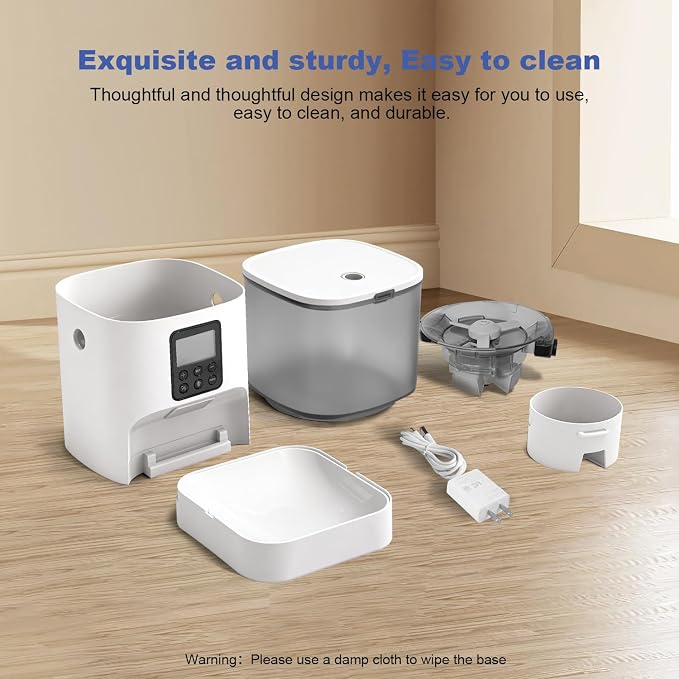 Automatic Cat Feeder, Cat Food Dispenser - Image 5