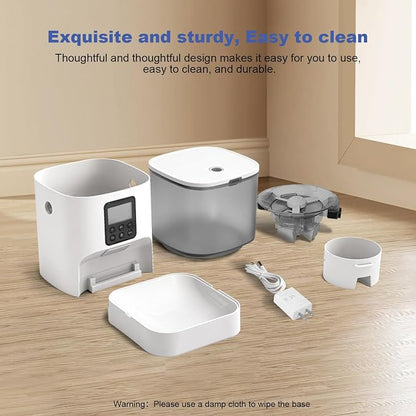 Automatic Cat Feeder, Cat Food Dispenser - Image 5