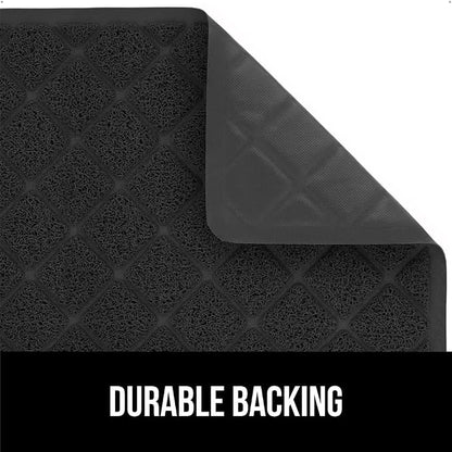GORILLA GRIP Cat Litter Box Mat, Water Resistant, US Designed Kitty Litter - Image 4