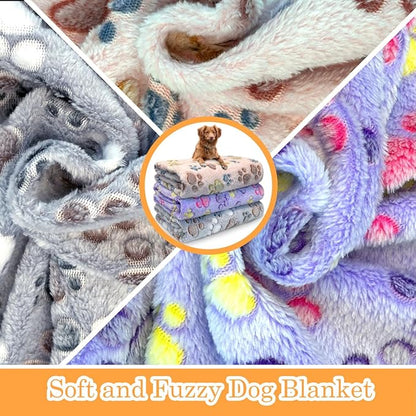 Dog Blankets for Medium Large Dogs Washable, 3 Pack Pet Blanket Washable 41" x - Image 3