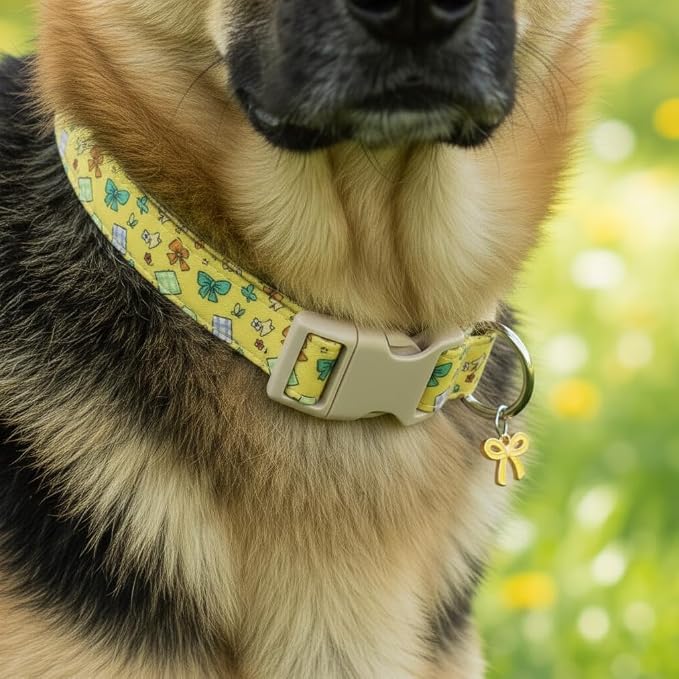 Bow Dog Collar for Large Dogs, Cute Dog Collar - Image 4