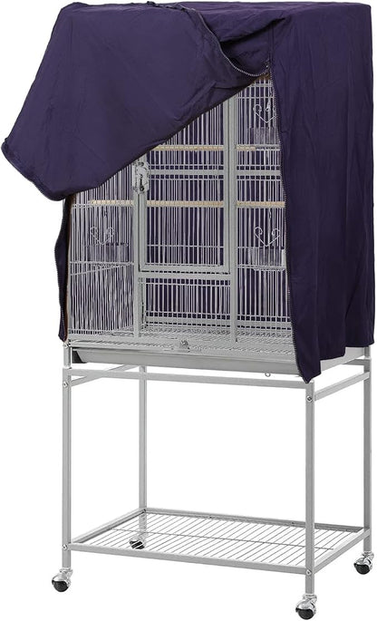 QBLEEV Birdcage Covers, Breathable Parrot Cage Cover Shade, Universal Blackout by QBLEEV