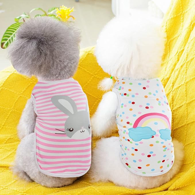 4Pcs Dog & Cat Shirts - Image 7