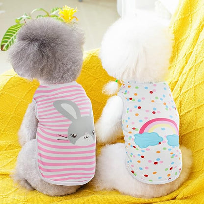 4Pcs Dog & Cat Shirts - Image 6