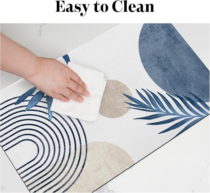 Dog Food Mats for Floors, Absorbent Dog Bowl Mat for Food and Water Dispenser - Image 7