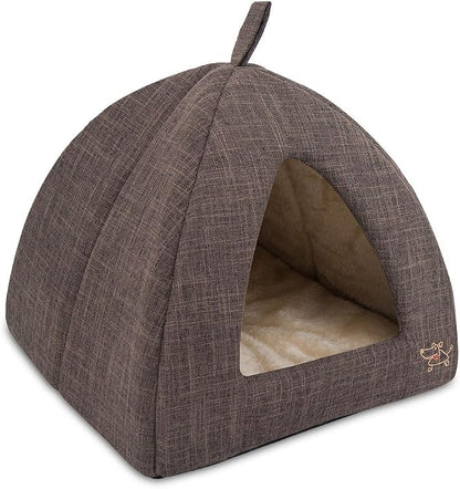 Best Pet Supplies Dog House Bed Crate Mat Tent Indoor Round Soft Plush by BestPetSuppliesLLC