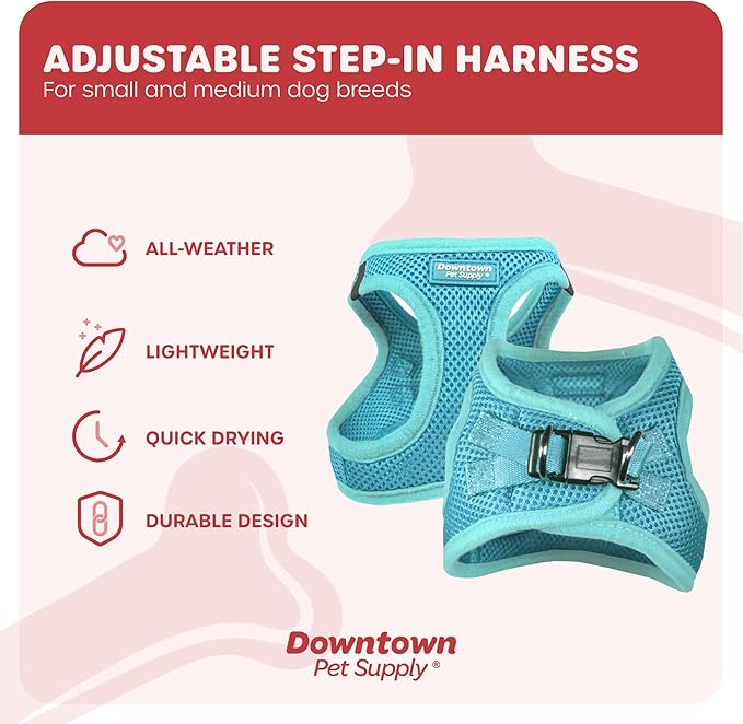 Downtown Pet Supply Step-in Dog Harness – No Pull, Adjustable Padded Mesh - Image 3