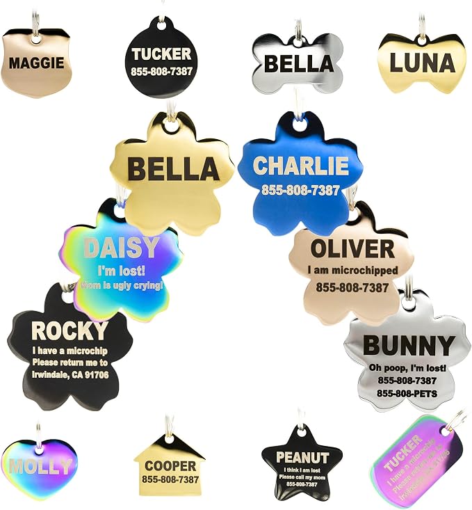 Engraved Dog Tags Personalized - Image 2