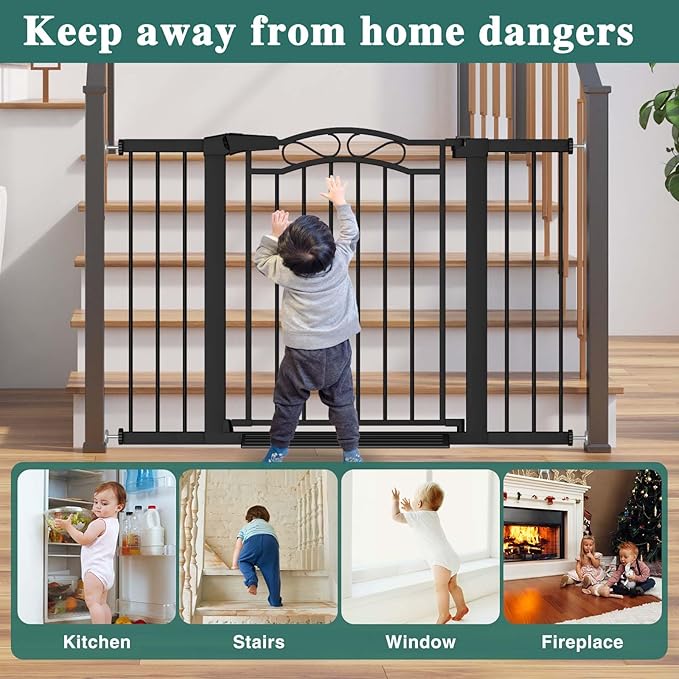 Fairy Baby 62.6"-65.3" Extra Wide Baby Gate - Image 6