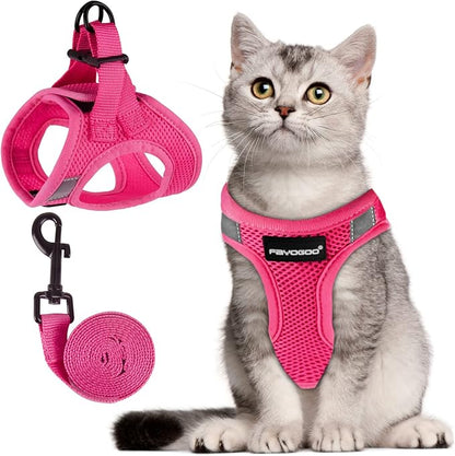 FAYOGOO Cat Harness, Cat Leash and Harness Set by FAYOGOO