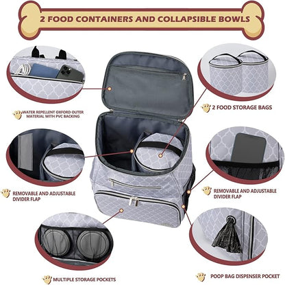 BAGLHER Dog Travel Bag Backpack, Airline Approved Pet Supplies Backpack - Image 2
