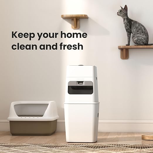 Neakasa PooGuard Litter Disposal Bin, 9.2L Trash Can - Image 9