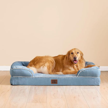 EHEYCIGA Orthopedic Dog Beds for Extra Large Dogs, Waterproof Memory Foam XL - Image 8
