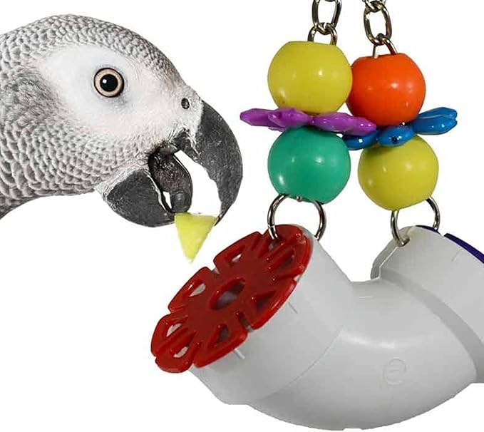 Super Bird Creations SB751 PVC Forager Bird Toy, Medium/Large Bird Size by SuperBirdCreations