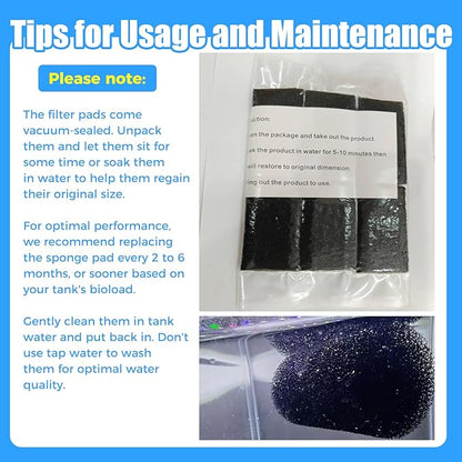 AQUANEAT 6-Pack Pre-Filter Sponge - Image 6