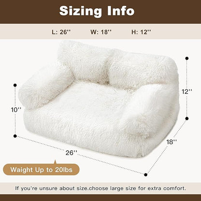 Large Cat Beds for Indoor Cats, Dog Couch Bed, Cute Cat Couch Sofas for Less - Image 3