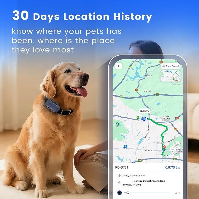 SEEWORLD Cat Tracker Dog Tracking Device - Image 5