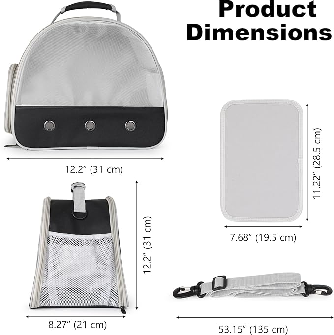 Ventilation Carrier for Bearded Dragon, Guinea Pig Carrier, Guinea Pig Carrier - Image 2