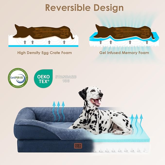 EHEYCIGA Orthopedic XXL Dog Bed - Image 2
