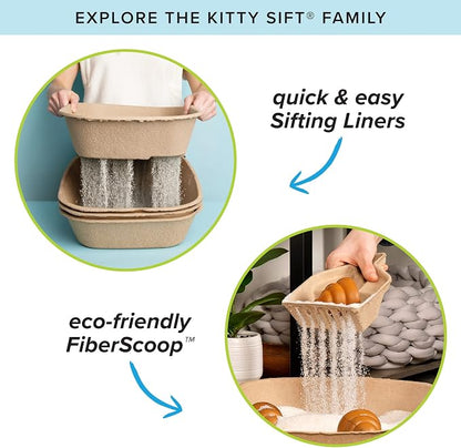 Kitty Sift Disposable Cat Litter Box Jumbo, Durable and Portable - Image 12