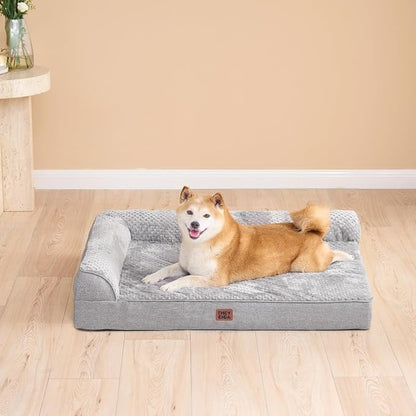 EHEYCIGA Memory Foam Dog Bed Large Size Dogs, Orthopedic Dog Bed Large - Image 8