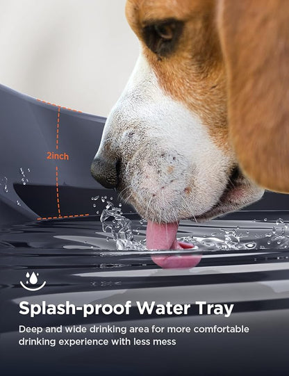7L/1.8Gal Dog Water Fountain for Large Dog, FEELNEEDY Dog Water Bowl Dispenser - Image 3