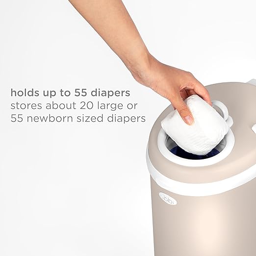 Ubbi Stainless Steel Diaper Pail, Odor Locking, No Special Bag Required - Image 7