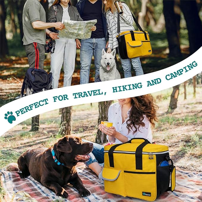 PetAmi Dog Travel Bag, Travel Pet Bag Organizer, Dog Food Travel Bag - Image 6