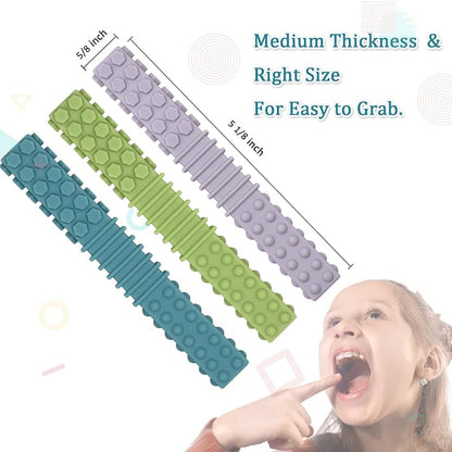 Xtra Tough Sensory Chew Toys for Autistic, 5 Pack Chew Toys for Aggressive - Image 4