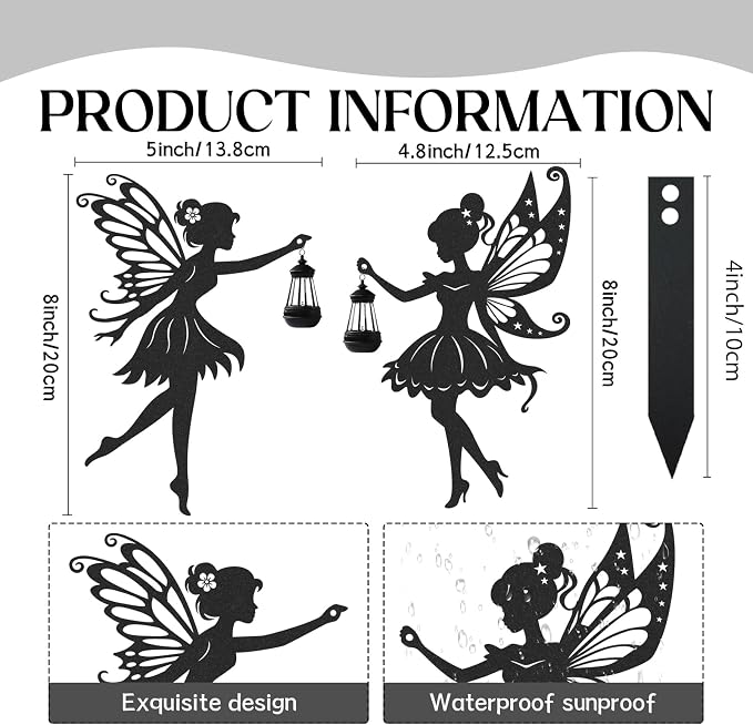 Fairy Garden Decor for Outside - Image 2