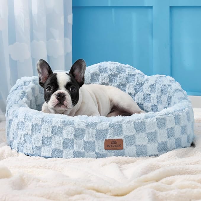 Joydeco Cloud Dog Bed for Small Dogs & Cats, Washable Pet Bed by JOYDECO