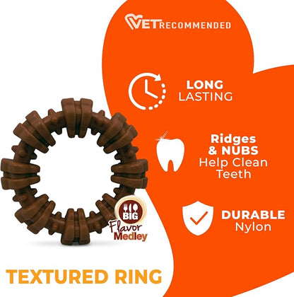 Nylabone Textured Ring Power Chew Toy - Image 4