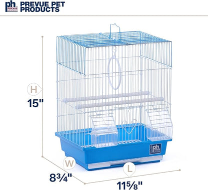 Prevue Pet Products Parakeet Square Roof Bird Cage - Image 3