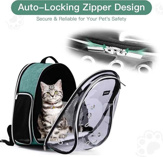 BAGLHER Cat Carrier Backpack Bubble - Image 3