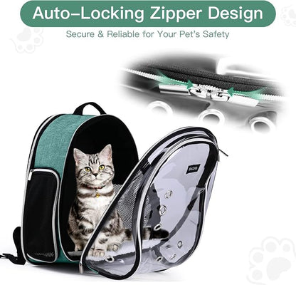 BAGLHER Cat Carrier Backpack Bubble - Image 3