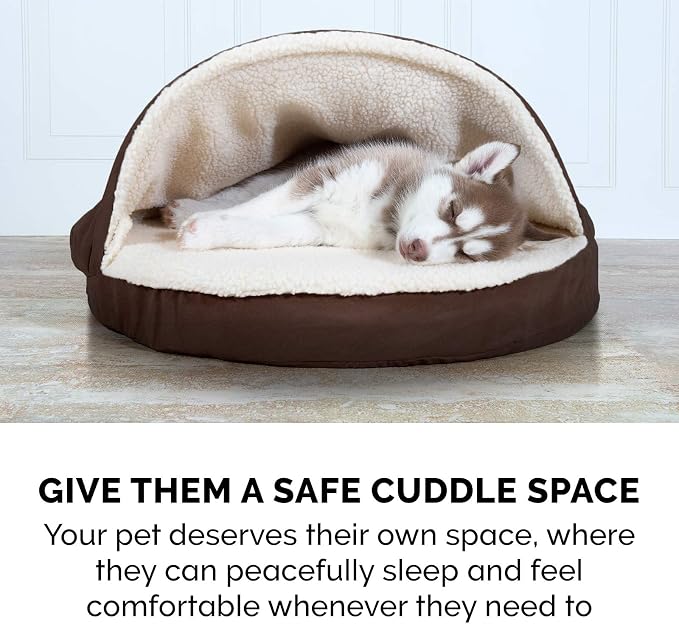 FurHaven Round Orthopedic Dog Bed - Image 10