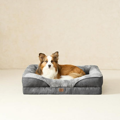 EHEYCIGA Orthopedic Dog Bed for Large Sized Dog, Waterproof Liner & Washable - Image 8