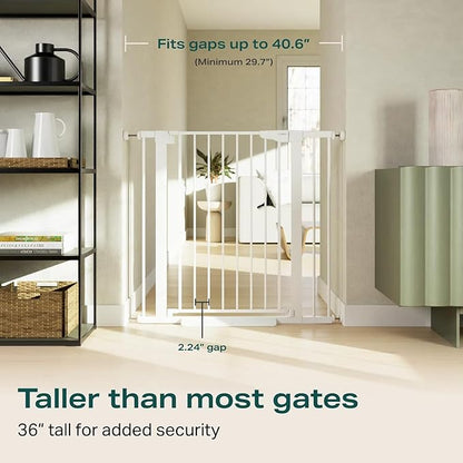 Cumbor 36" Extra Tall Baby Gate - Image 2