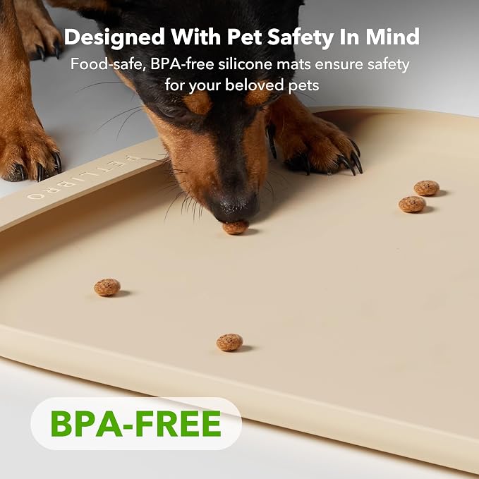 PETLIBRO Cat Food Mat Safety Silicone Dog Food Mat - Image 2