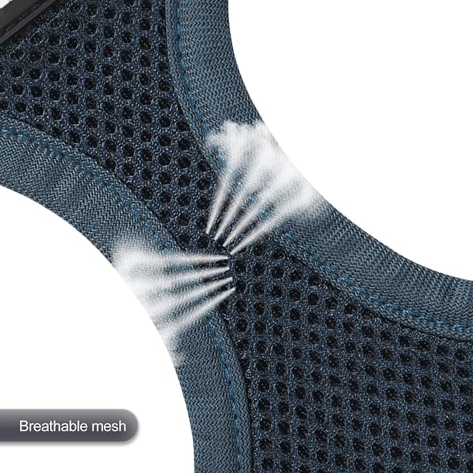 YIMEIS Dog Harness and Leash Set, No Pull Soft Mesh Pet Harness, Reflective - Image 5