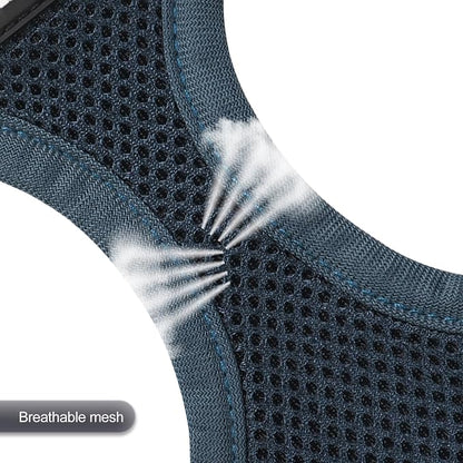 YIMEIS Dog Harness and Leash Set, No Pull Soft Mesh Pet Harness, Reflective - Image 5