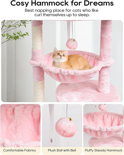 SYANDLVY Small Cat Tree for Indoor Cats, Cat Tower - Image 3
