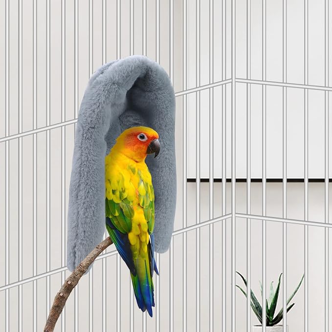 Cozy Bird Blanket Parrot Cage Snuggle Hut Warm Bird Nest House Bed Hanging - Image 6