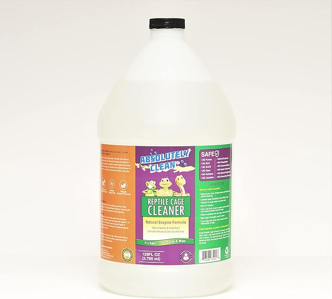 Absolutely Clean Amazing Reptile & Amphibian Terrarium Cleaner and Deodorizer by AbsolutelyClean